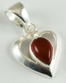 Pendant Silver Carnelian
