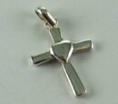 Pendant Silver Cross Plain