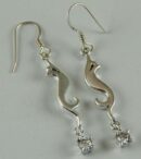 Earring Clear Quartz