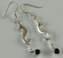 Earring Garnet