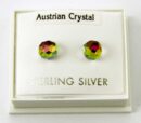 Earring Silver Ball W0.5cm