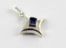 Pendant Silver Stone Amethyst