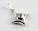 Pendant Silver Stone Clear Quartz