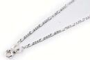Silver Chain Figaro 24 Inch