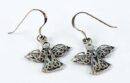 Earring Silver Angel Cut