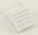 Nose Stud Silver 20pcs 1.8mm