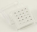 Nose Stud Silver 20pcs 1.8mm