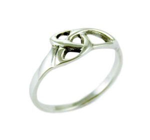 Silver Ring Celtic Trinity