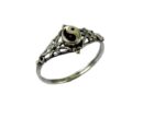 Ring Silver Oval Ying Yang
