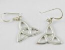 Silver Earring Celtic Knot