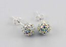 Earring Cluster Ab 8mm Ball