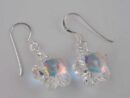 Earring Silver Flower Colour