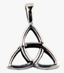 Pendant Silver Celtic Triangle