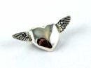 Pendant Silver Flying Heart