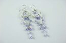 Earring Double Circle Lilac
