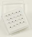 Nose Stud Silver 20pcs 2.5mm
