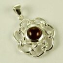Pendant Silver Garnet