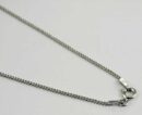 Chain Silver Curb 18 Inch