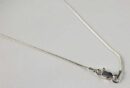 Silver Chain Snake 18 Inch