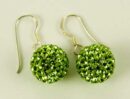 Silver Earring Drop Peri 12mm