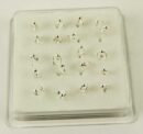 Nose Stud Silver Hoop 20pcs