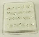 Nose Stud Silver Star 20pcs