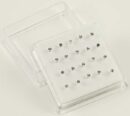 Nose Stud Silver 20pcs 2.5mm