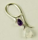 Pendant Silver Amethyst