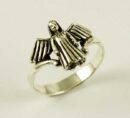 Ring Silver Angel With Wings
