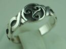 Ring Silver Spirals