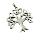 Silver Pendant Trinity Tree