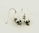 Earring Skull Cut Drop