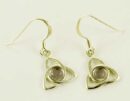 Silver Earring Trinity Amethyst