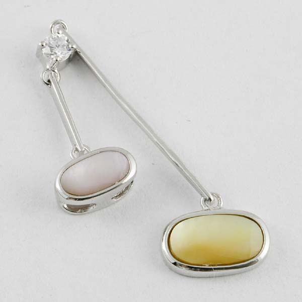 Pendant Silver Stone Amber