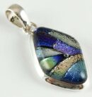 Pendant Silver Decorlic Glass Small
