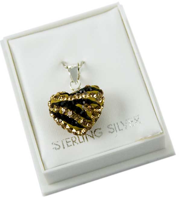 Silver Pendant Heart 14mm