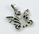 Pendant Silver Butterfly