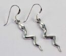 Earring Silver Snake