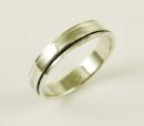 Ring Silver Band Plain