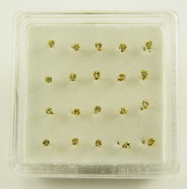 Nose Stud Gold Colour 2.5mm