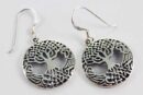 Earring Silver Tree Of Life