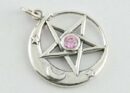 Pendant Silver Moon 26mm