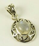 Silver Pendant Labradorite L4cm
