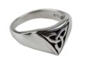 Ring Silver Celtic Triangle