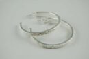 Earring Clear Cz