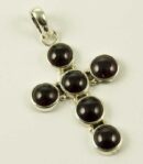 Silver Pendant Cross Shape