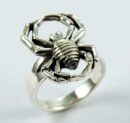 Ring Silver Spider