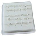 Nose Stud Silver Hoop 20pcs