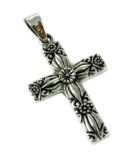 Silver Pendant Cross L4cm