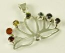 Silver Pendant Chakra L3cm